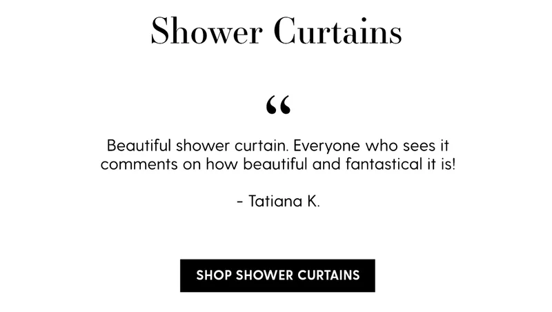Shower Curtains | Beautiful shower curtain. Everyone who sees it comments on how beautiful and fantastical it is! - Tatiana K. | Shop Shower Curtains