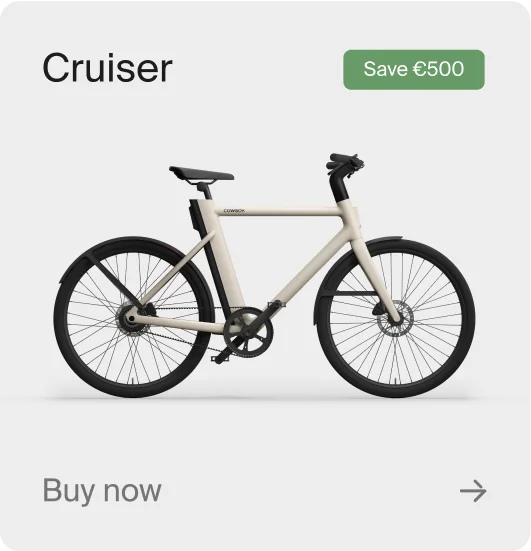 A photograph render of a Cowboy Cruiser Sand