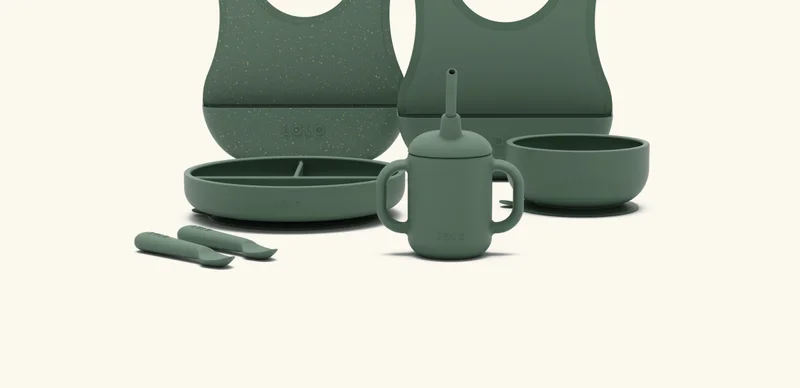 First Bites Full Kit. Essentials for starting  solids, from their first spoon to their first sippy cup. Shop Now