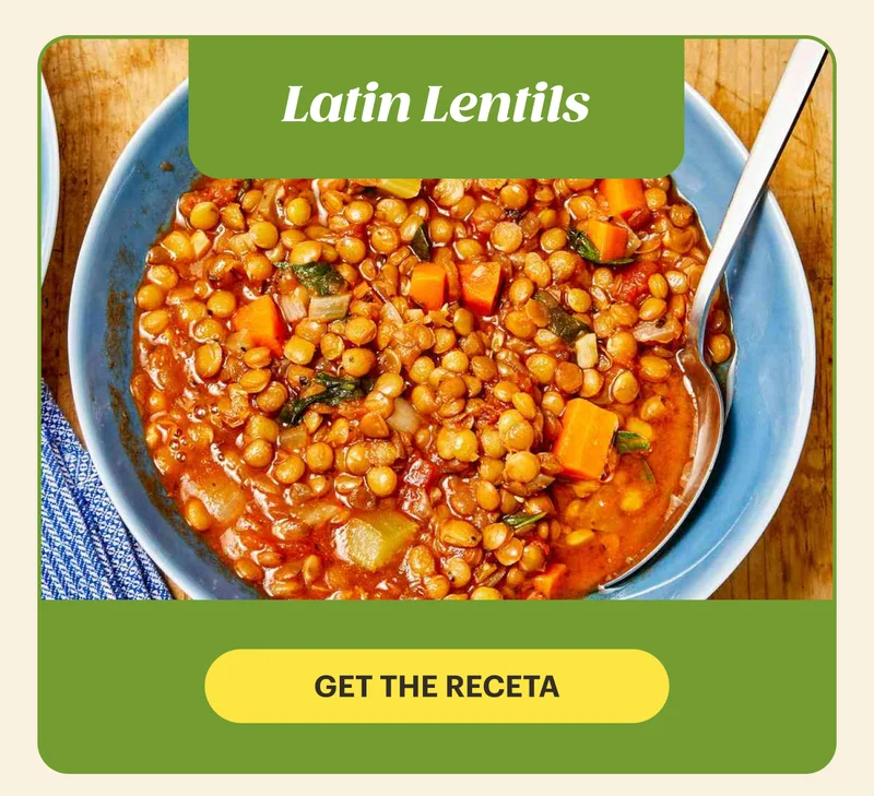Latin Lentils | GET THE RECETA