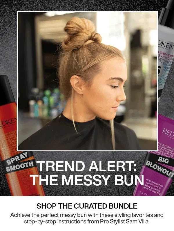 trend alert: the messy bun