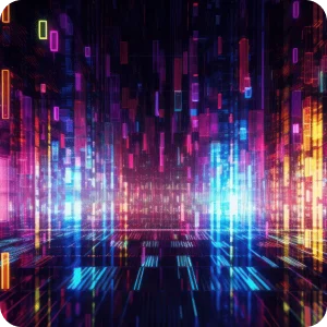 Abstract neon lights