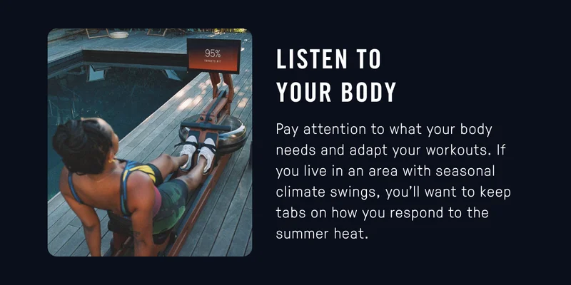 Listen to your body