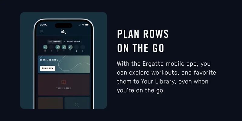 Plan rows on the go