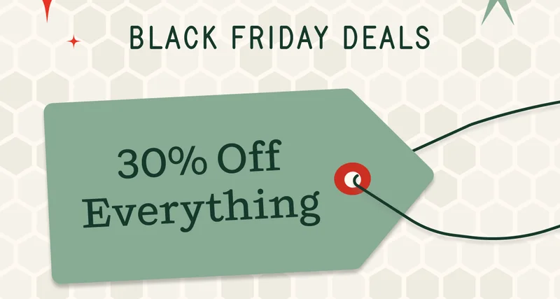 Black Friday Deals | 30% Off Everything