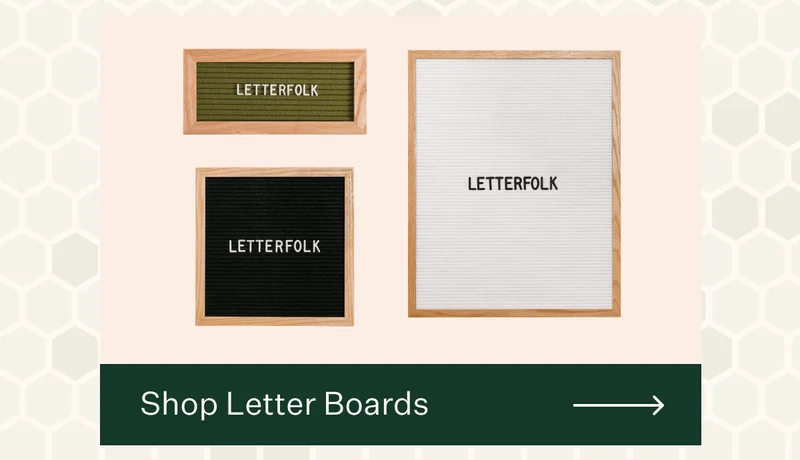 Shop Letter Boards
