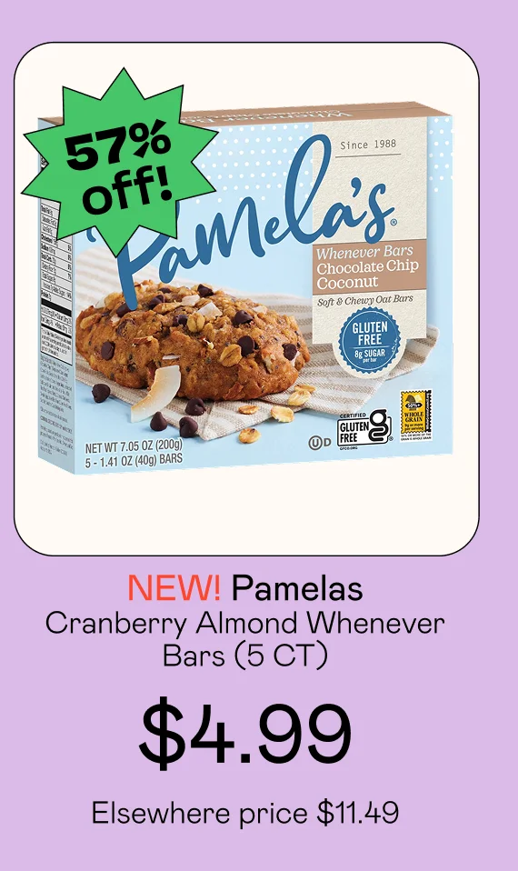 Cranberry Almond Whenever Bars (5 CT)