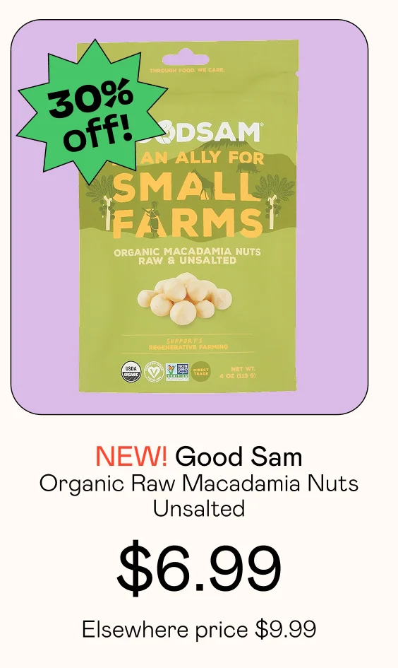 Organic Raw Macadamia Nuts Unsalted