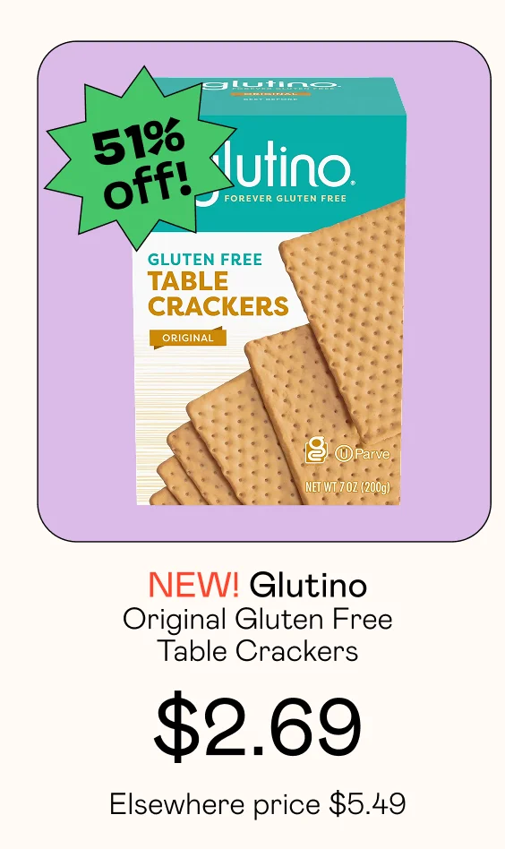 Original Gluten Free Table Crackers