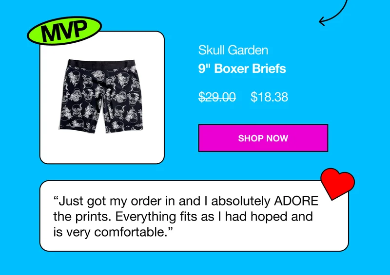 9" Boxer Briefs
