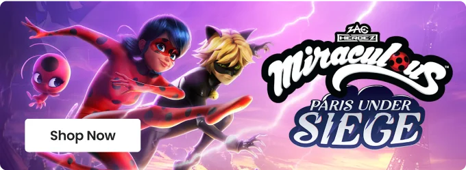 Shop Now ZAG HÉROEZ Miraculous is PARIS UNDER SIEGE