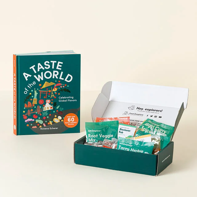 A Taste of the World Cookbook and Spice Sampler