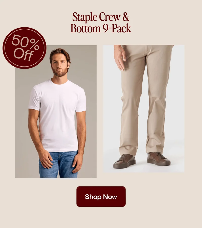 Staple Crew & Bottom 9-Pack