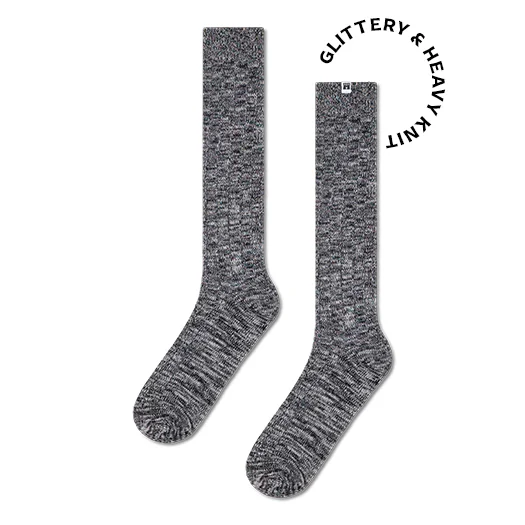 Shimmering Slouch Sock