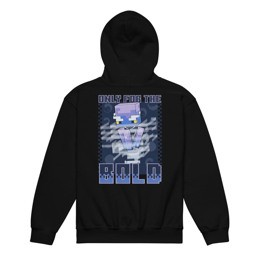 Image of Minecraft Breeze Checkered Kids Hoodie