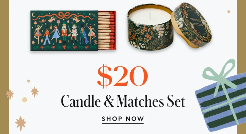Candle & Matches Set