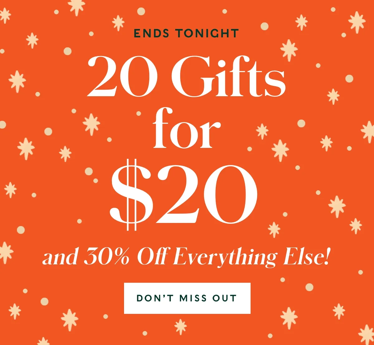 20 Gifts for $20