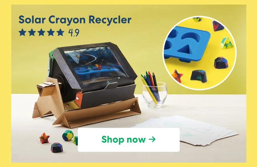 Solar Crayon Recycler