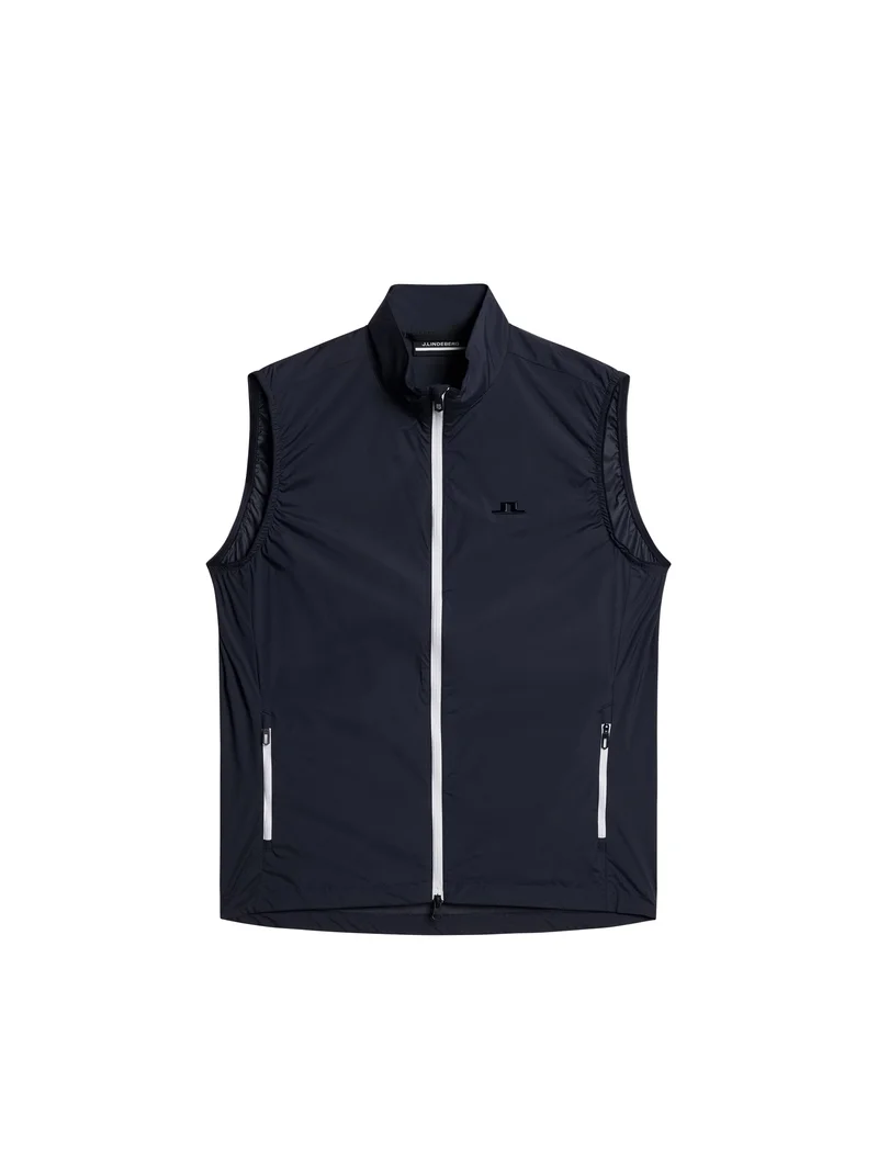 Image of Ash Light Packable Vest / JL Navy