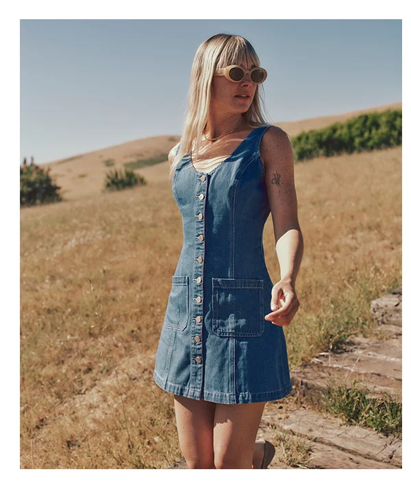 Daisy Denim Mini Dress