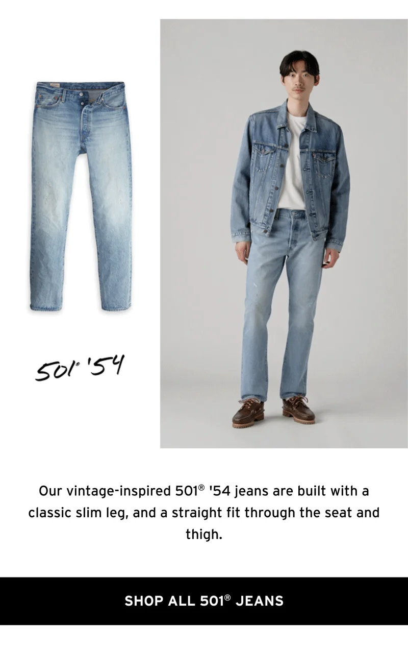 SHOP 501® '54 JEANS