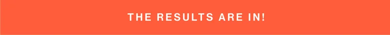 THE RESULTS ARE IN!