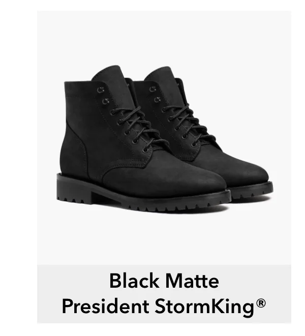 Black Matte President Stormking