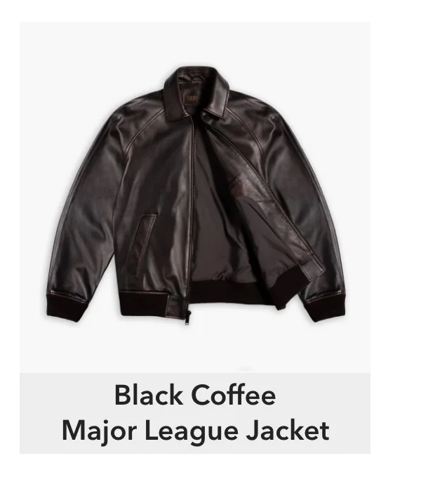 Black Coffee Major Jacket