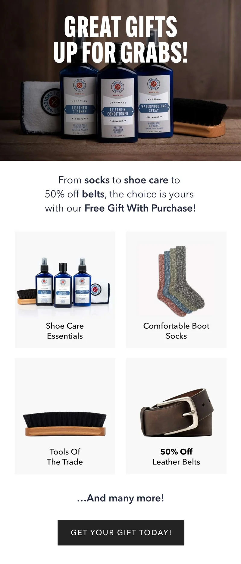 Great Gifts Up For Grabs!