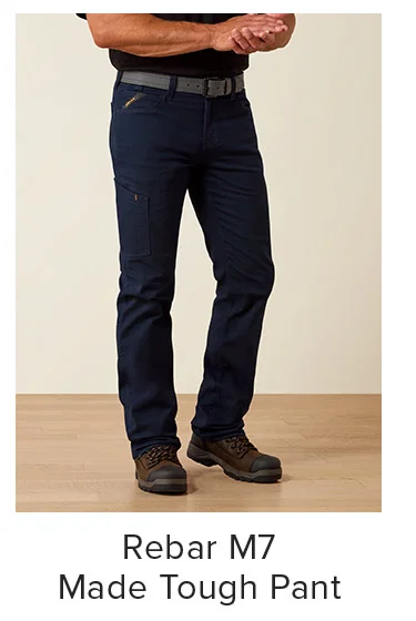 Rebar M7 Made Tough Pant in Dark Navy