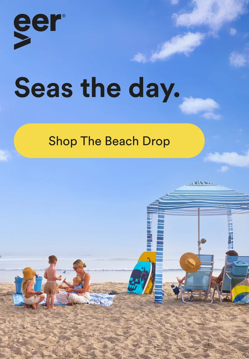 Seas the day. - shop the beach drop