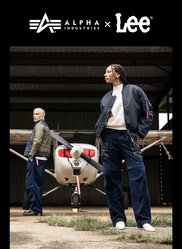 Alpha Industries x Lee