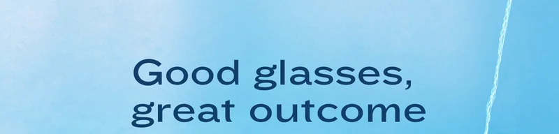 Good glasses, great outcome