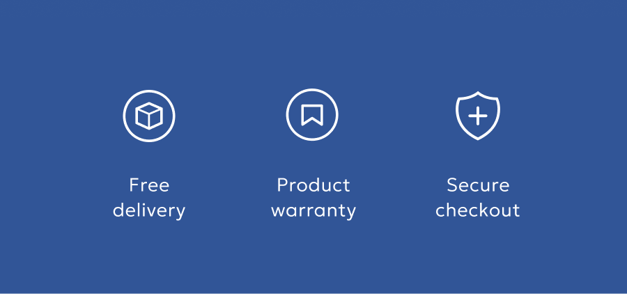 Free delivery - Product warranty - Secure checkout