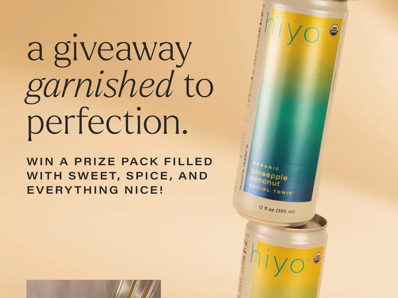 a giveaway garnished to perfection. win a prize pack filled with sweet, spice, and everything nice!