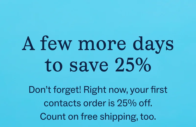A few more days to save 25%
