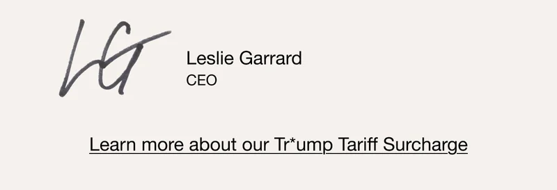 Tariff Surchage