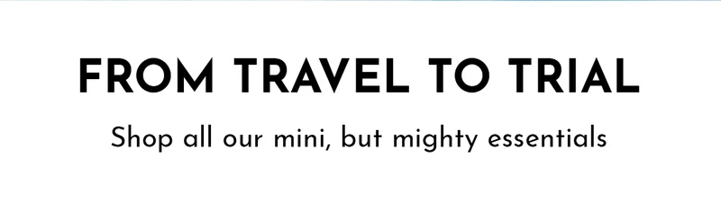 Shop Travel Friendly Skincare