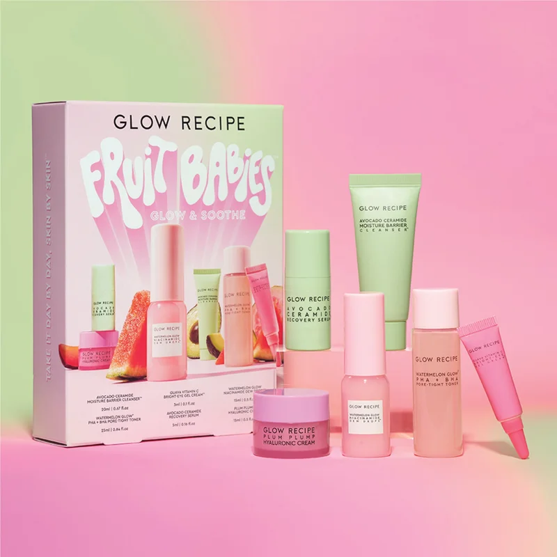 Image of Fruit Babies Glow & Soothe Bestsellers Kit