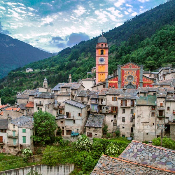 The French alpine village of Tende
