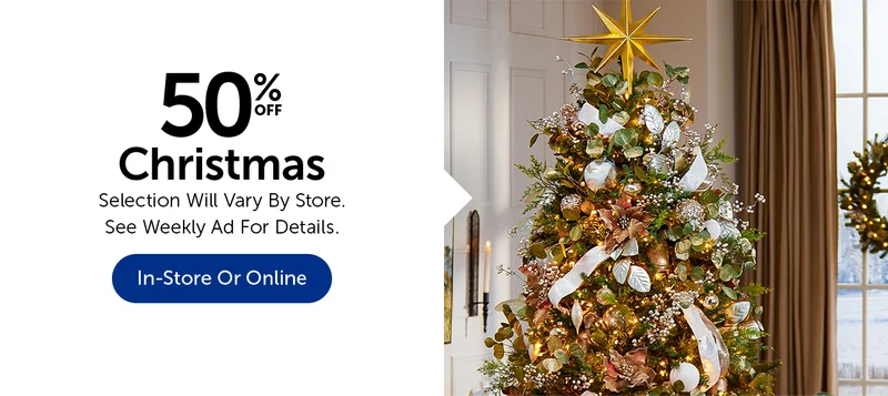 50% Off Christmas Decor