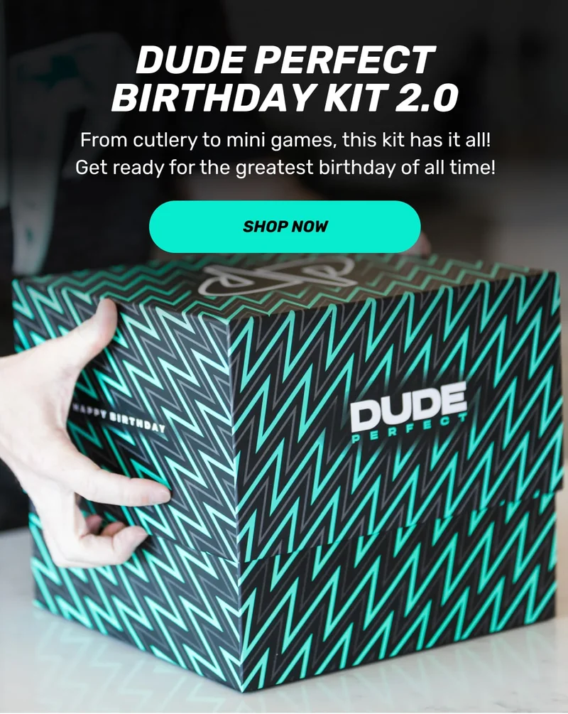 Dude Perfect Birthday Kit 2.0 - SHOP NOW