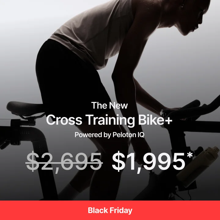 The New Cross Training Bike+ Powered by Peloton IQ