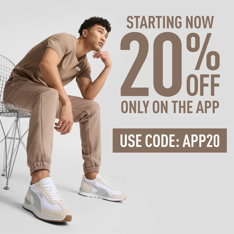 STARTING NOW | 20% OFF ONLY ON THE APP | USE CODE: discount code