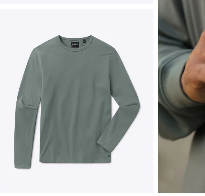 AO Forever Long Sleeve Classic-Fit Tee