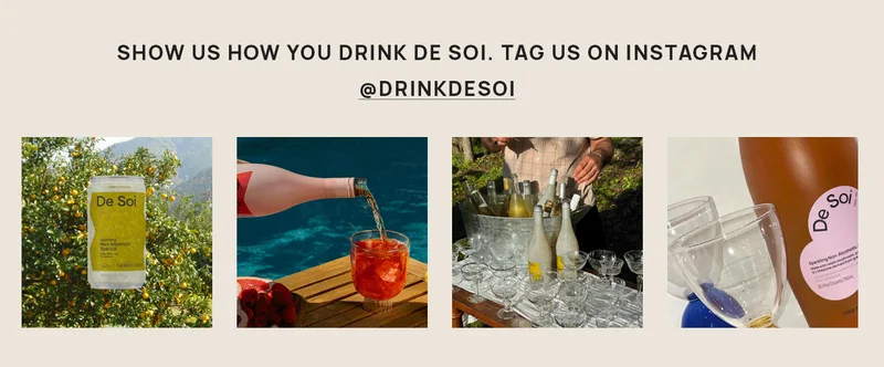 Show Us How You Drink De Soi