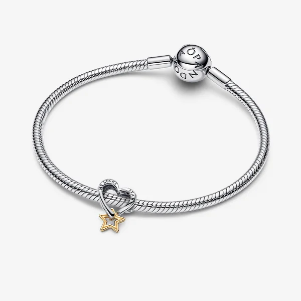 Lucky Star & Heart Charm Lucky Star & Heart Charm
