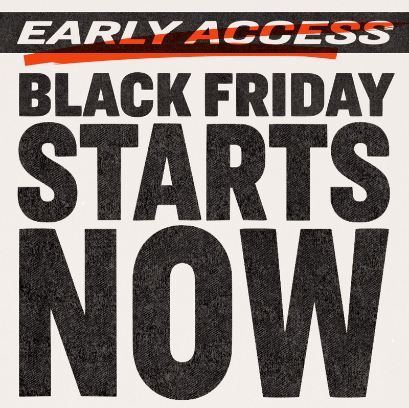 EARLY ACCESS BLACK FRIDAY UP TO 70% OFF
