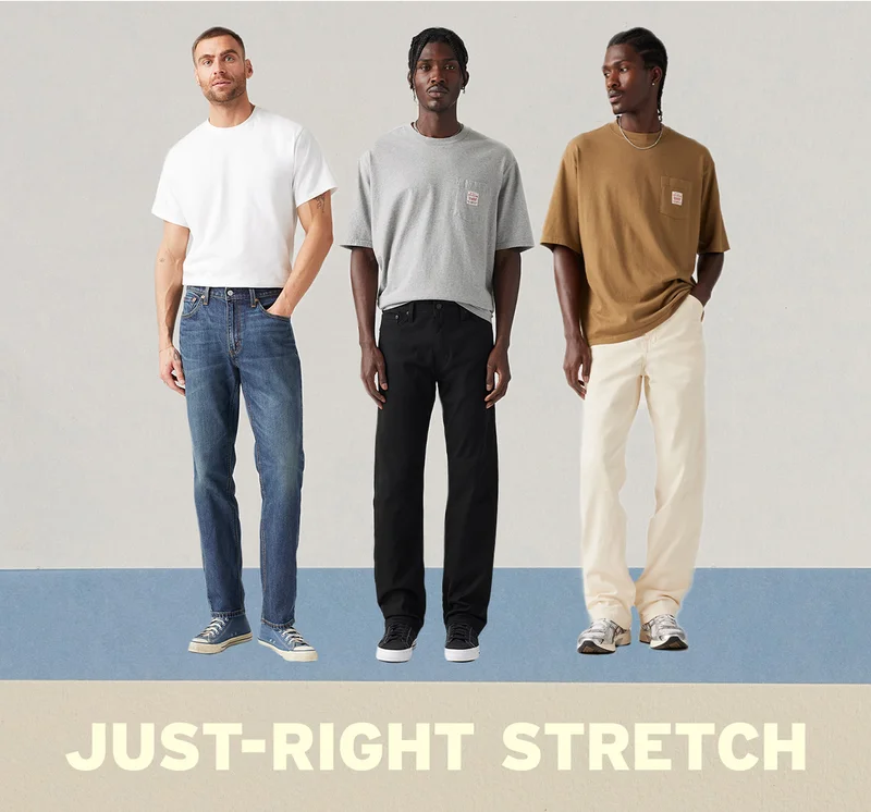 SHOP JEANS BY STRETCH