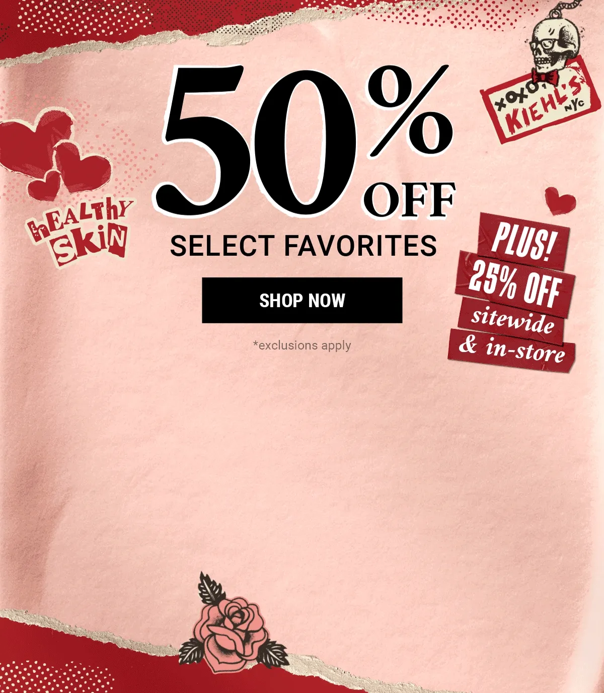 50% Off Select Favorities